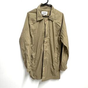 Corridor Large Tan Nylon Long Jacket